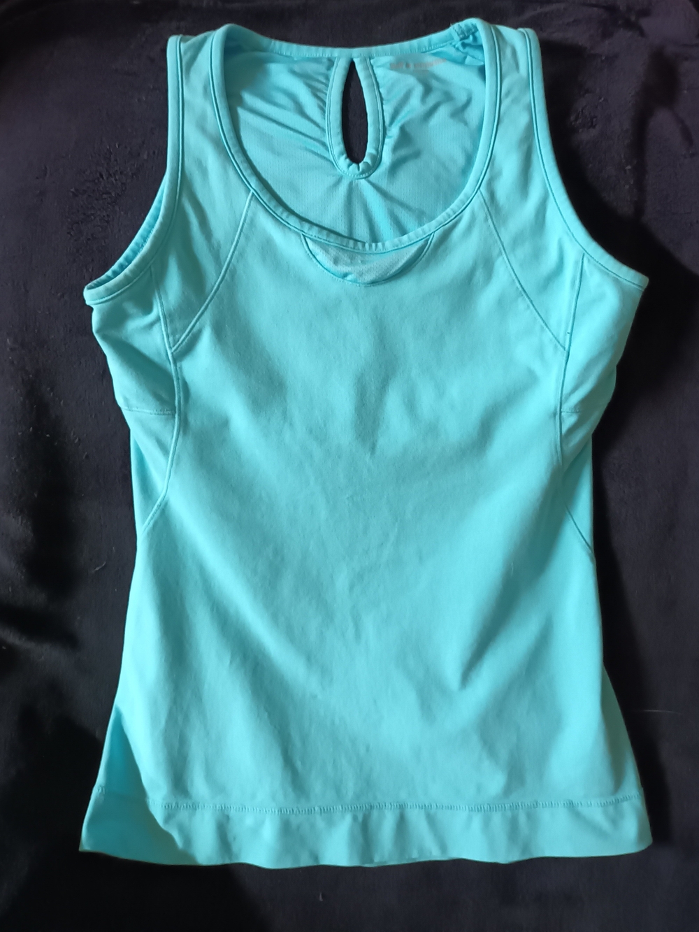 Tuff Athletics Turquoise Sleeveless Tank Top